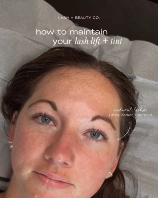 Instagram post from lashandbeautco. This post is in position 5.