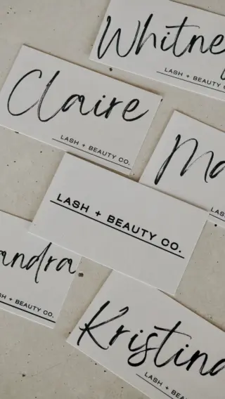 Instagram post from lashandbeautco. This post is in position 5.