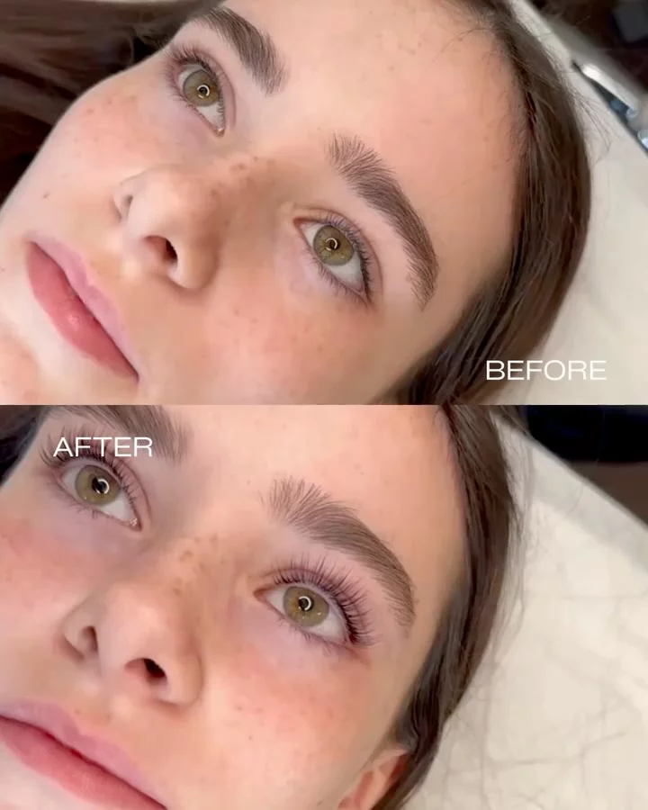 Instagram post from lashandbeautco. This post is in position 2.