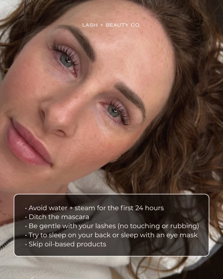 Instagram post from lashandbeautco. This post is in position 1.