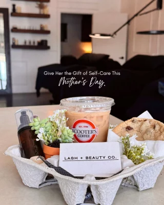 Instagram post from lashandbeautco. This post is in position 1.