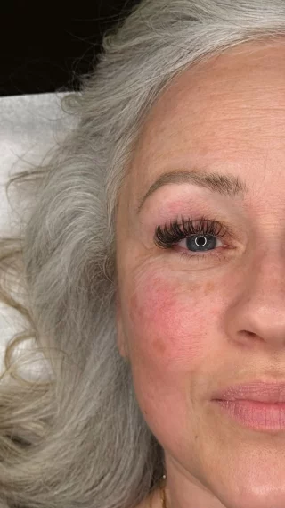 Instagram post from lashandbeautco. This post is in position 2.